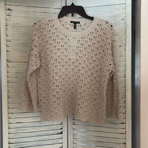 Tan Cozy Knit Sweater Eileen Fisher